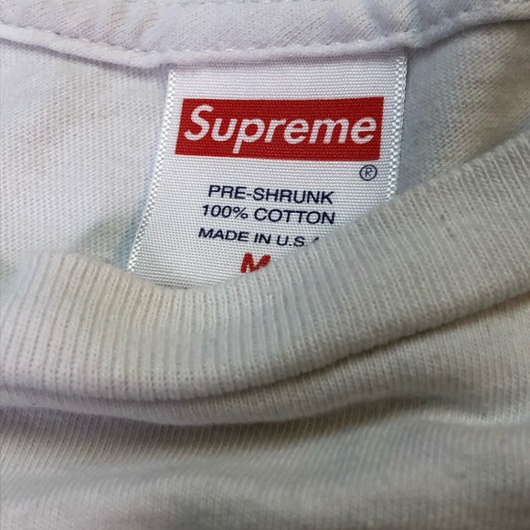 Supreme Spitfire Wheels White Size Medium T-Shirt - Picture 4 of 8